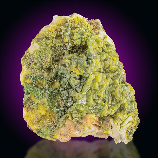 Pyromorphite-Heilige Dreifaltigkeit Mine | Zschopau | Chemnitz | Erzgebirge | Saxony | Germany